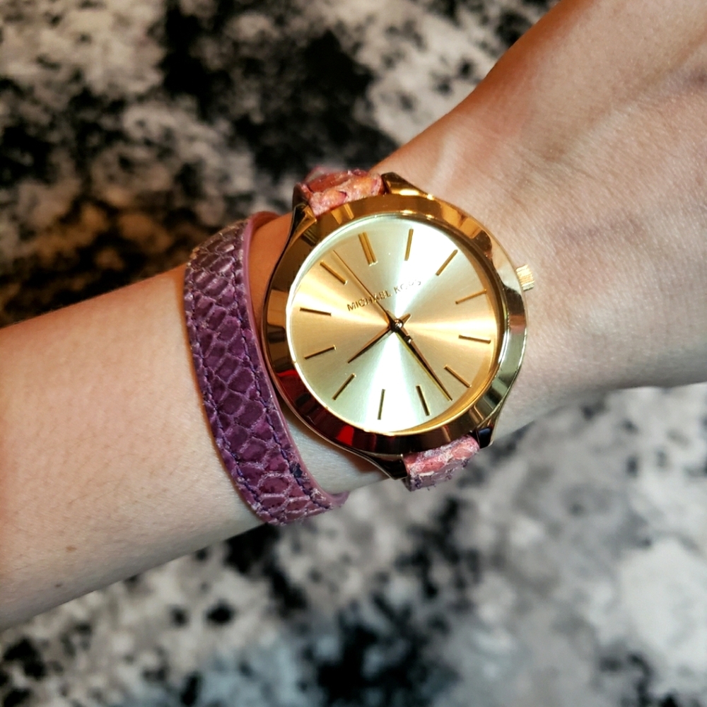 Michael Kors Runway rainbow snake MK2390